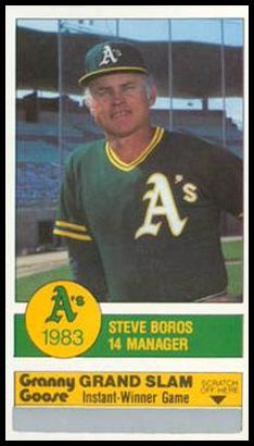 2 Steve Boros